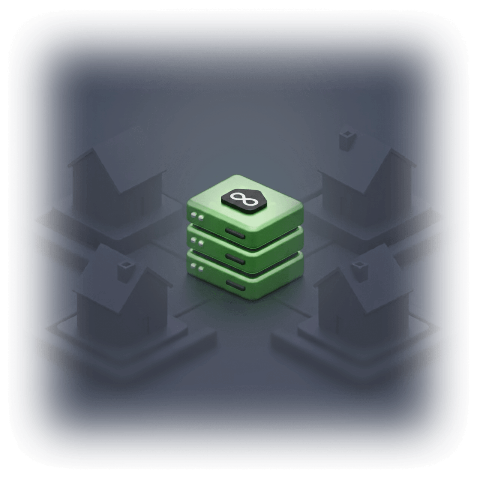 Ilustración de proxies residenciales ilimitados